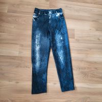 NEU Jeansleggings Leggings Stretch Jeansoptik 122 (6/7Y) Dresden - Strehlen Vorschau