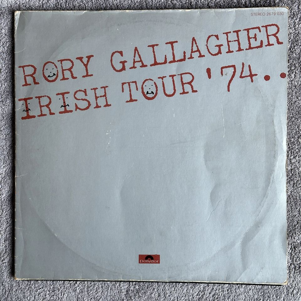 DoLP – RORY GALLAGHER – IRISH TOUR '74 (DEUTSCHE ERSTAUSGABE) in Hamburg
