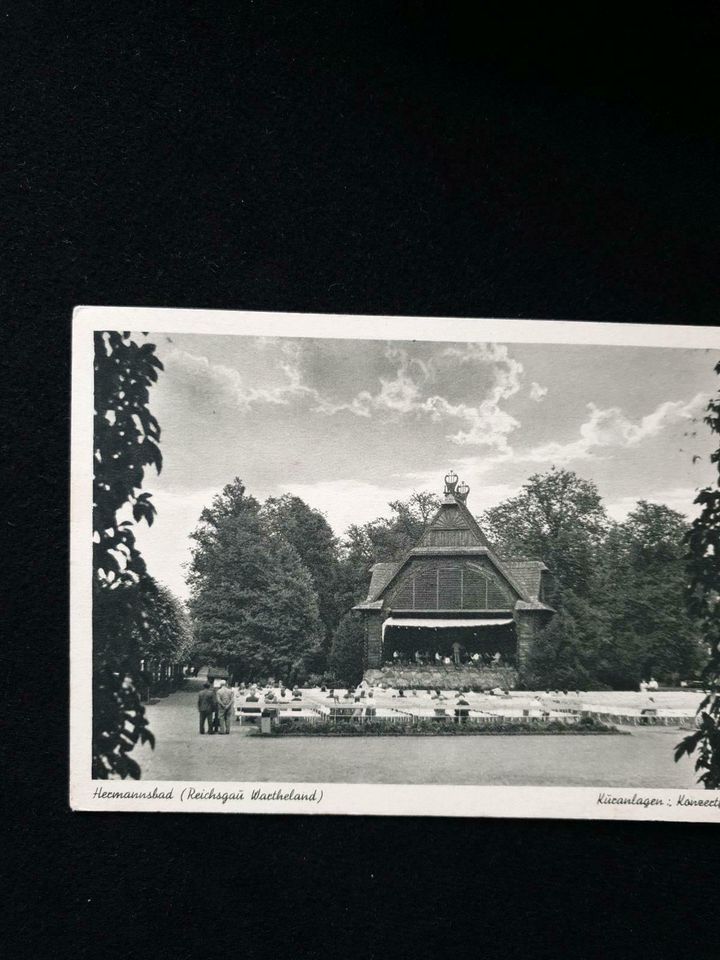 Postkarte/Ansichtskarte Hermannsbad Reichsgau Wartheland in Bad Bramstedt