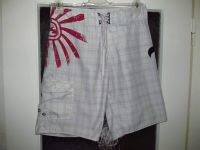 Herrenhose, Herrenshorts von Billabong in weiss-hellgrau,Gr. XS Hessen - Darmstadt Vorschau