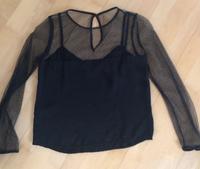 Schöne Shirtbluse von H&M in Gr. 36, schwarz Hessen - Reiskirchen Vorschau