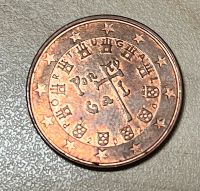 Portugiesische 5-Cent Münze Portugal 5 Cent fünf Euro Cent 2020 Baden-Württemberg - Heidelberg Vorschau