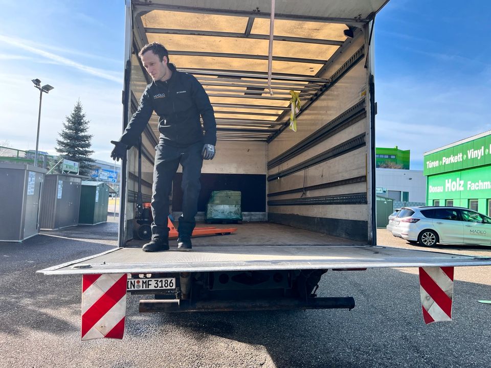 Transport LKW 7,5 Tonnen inkl. Hebebühne mit Fahrer in Ingolstadt