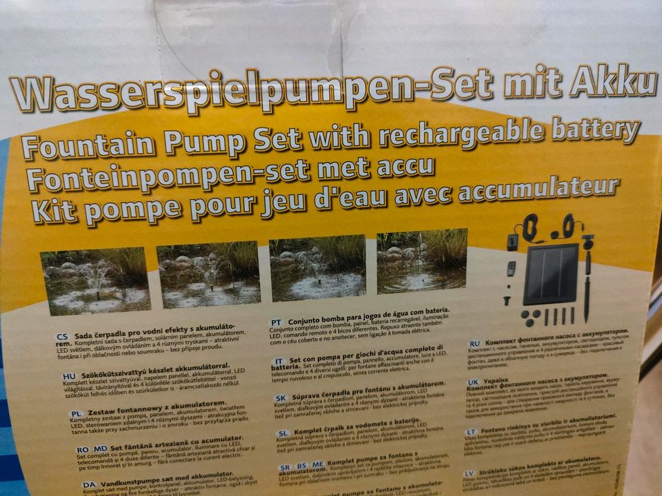 Pontec Solar Wasserspielpumpen-Set in Neuruppin