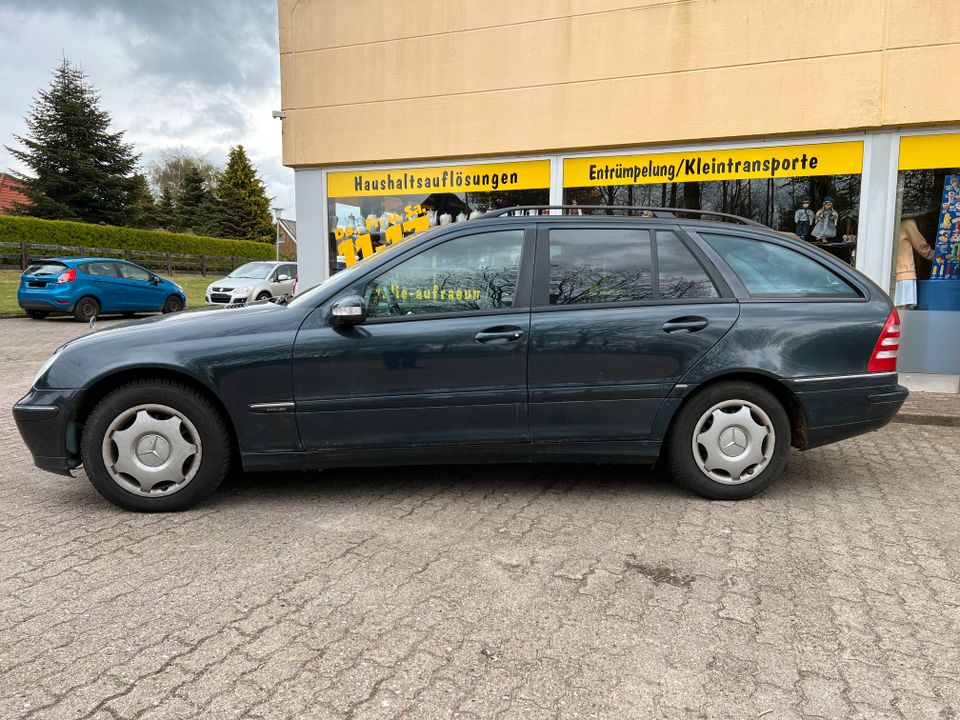 Mercedes C200 Kompressor Kombi Avangarde | 118Tkm, 2.HD in Oeversee