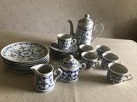 Kaffeeservice Kaffeekanne Strohblume Indischblau Niedersachsen - Nordsehl Vorschau