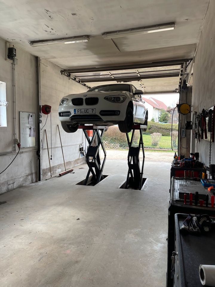 Hobbywerkstatt Hebebühne Hallen Garage in Freising