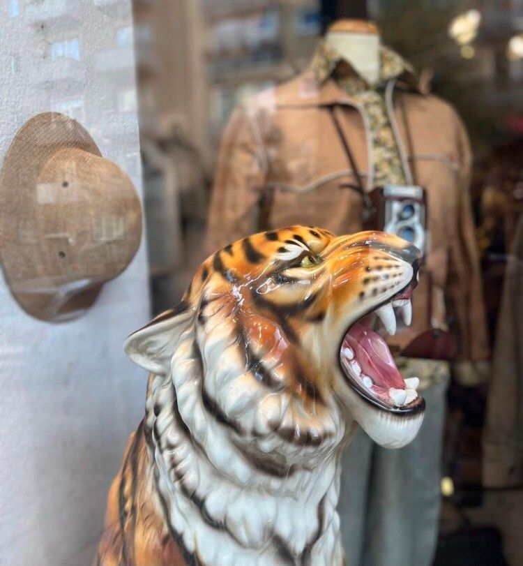 Keramik Tiger 1970 Italien in Berlin