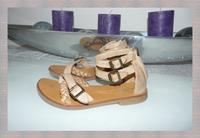 Pom Dàpi Schuhe Sandalen Natur Leder Gr. 32 Super Zustand Nordrhein-Westfalen - Pulheim Vorschau