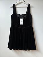 Schwarzes ZARA KLEID Samt Hessen - Wöllstadt Vorschau