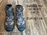 Wanderschuhe Stiefel Salomon 7 7,5 40 2/3 41 contagrip Gore Damen Bayern - Bad Griesbach im Rottal Vorschau