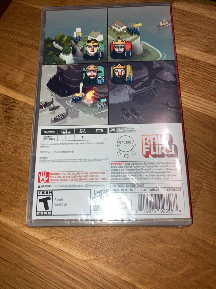 Bad North Switch Limited Run Games in Trier