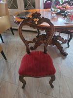 ANTIK  6   x Stühle   mit   OVALEN    TISCH Niedersachsen - Rhauderfehn Vorschau