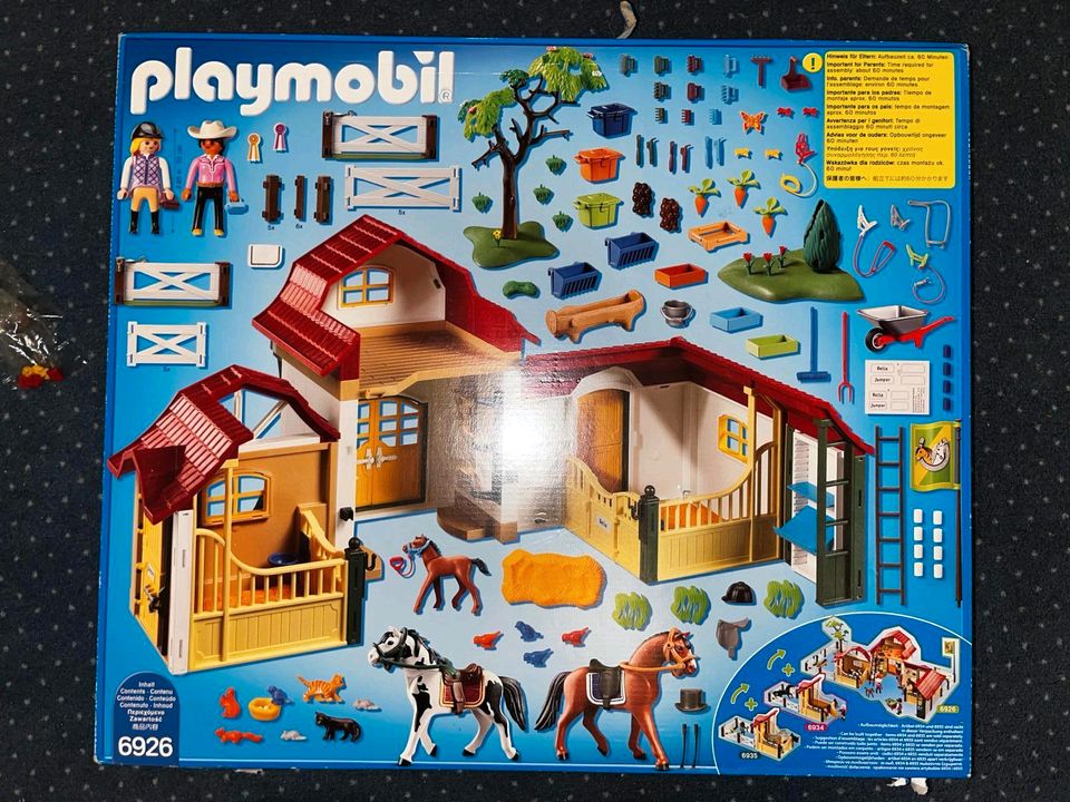 Playmobil 6926 Country Reiterhof von 110 € top in Ahaus