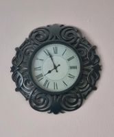 Uhr wanduhr schwarz barock römische Zahlen schlafzimmer wohnzimme Wuppertal - Oberbarmen Vorschau