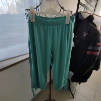 Qiero Damen-Hose Capri mit Bindeband Gr 38 grün Bayern - Sand a. Main Vorschau