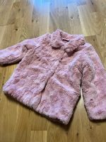 NEU Rose Kuscheljacke Teddymantel  in Größe 86 Bayern - Mainaschaff Vorschau