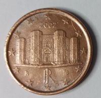 1 EURO Cent-2002 R- Italien-CASTEL del MONTE Bayern - Kaufbeuren Vorschau