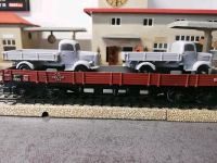 Märklin h0 4515 Niederbordwagen 2 märklin - Lkw Mercedes Baden-Württemberg - Waiblingen Vorschau