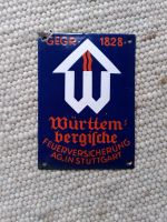 Zwei Emailleschilder Versicherungen Reklameschilder original Schleswig-Holstein - Borgstedt Vorschau