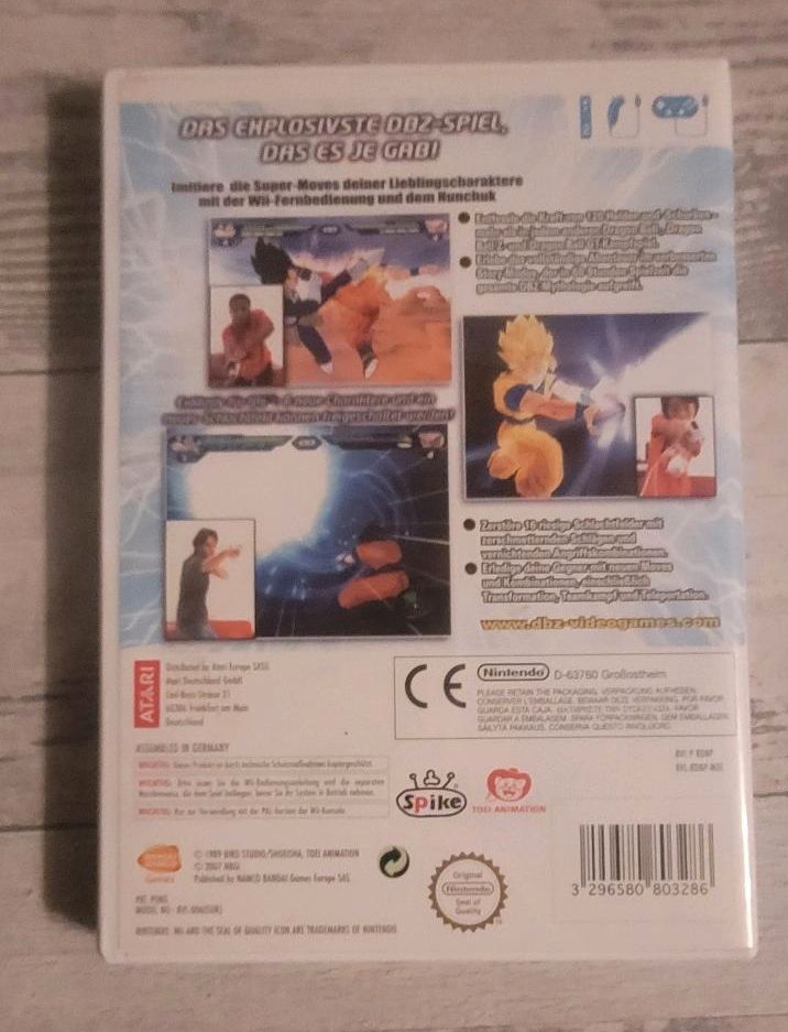 Dragon Ball Z: Budokai Tenkaichi 2 (Nintendo Wii, 2007) in Marl