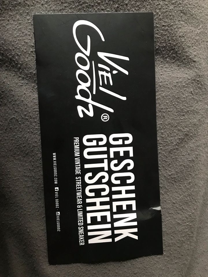Viel Goodz Geschenk Gutschein im Wert von 50€ für 40€ zu verk in Köln
