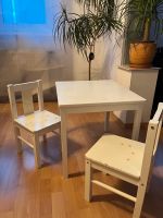 IKEA Kritter Kindertisch & 2 Stühle weiß Hessen - Hainburg Vorschau