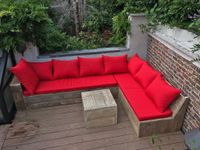 Bauholz Gartenmöbel Loungeset Sitzgruppe Ecksofa Terrassenmöbel Nürnberg (Mittelfr) - Mitte Vorschau