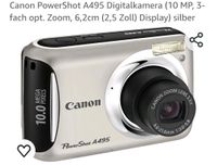 Canon PowerShot A495 Digitalkamera 10 MP, 3- fach opt. Zoom, 6,2 Dortmund - Eving Vorschau