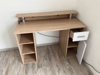 Moderner Schreibtisch in Sonoma Eiche - guter Zustand Bayern - Zusamaltheim Vorschau