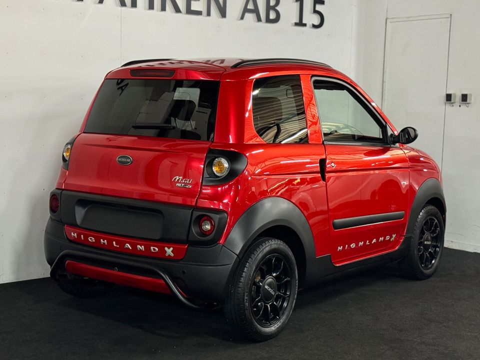 Microcar M.Go Highland X Leiser DCI Motor, Multimedia, RFK, 2017, 19.457KM!! Luxe 45kmh, Diesel, Kostenlose Lieferung 45kmh in Ochtrup