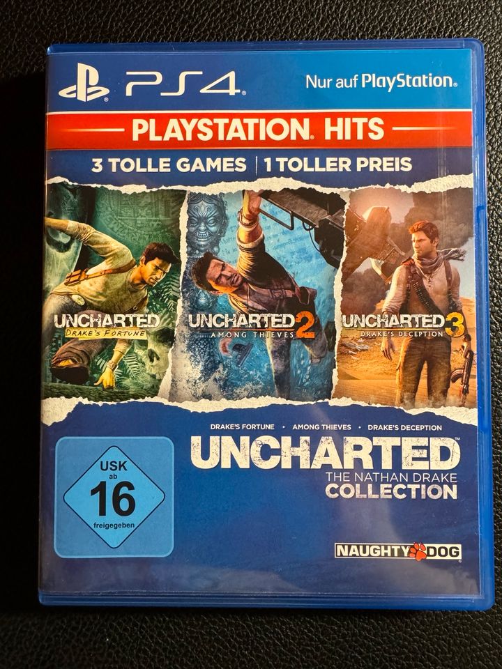 PS 4 Uncharted Collection 3 Spiele in Berlin