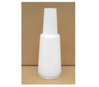 GLAS-VASE Milchglas 24 cm weiß konisch schmaler Hals Deko-Flasche Hessen - Hanau Vorschau