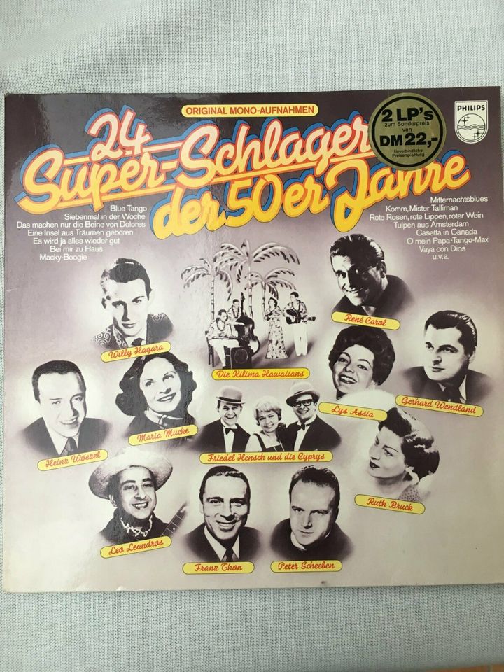 148 Schallplatten :Schlager, Hits, 70er, 80er  - Teil 1 in Essenbach