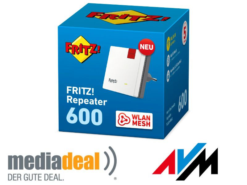 AVM FRITZ!Repeater 600 WLAN Repeater - NEUWARE in Nordrhein-Westfalen -  Lübbecke | eBay Kleinanzeigen ist jetzt Kleinanzeigen