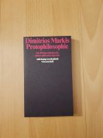 Dimitrios Markis Protophilosophie AdornoKant Suhrkamp Buch Bücher Frankfurt am Main - Gallusviertel Vorschau