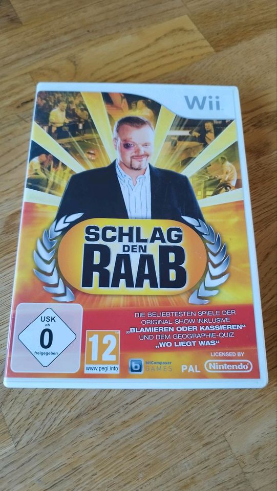 Nintendo Wii Spiel "Schlag den Raab" in Wegberg