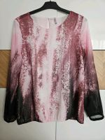 Laura Torelli Chiffon Bluse Langarm Polyester lila weiß 42 Wiesbaden - Mainz-Kostheim Vorschau