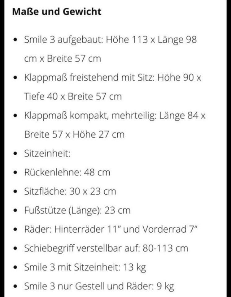 Britax Römer SMILE III / 3 Kombikinderwagen / Kinderwagen in Duisburg