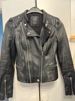 Zara biker echt Leder Jacke viral M 38 neu Baden-Württemberg - Ulm Vorschau