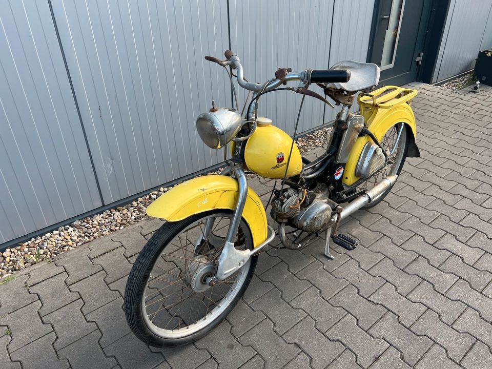 Simson SR2E SR2 SR 1963 Moped Roller Mofa C48 in Osterweddingen