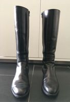 Schicke schwarze Echt-Leder Stiefel zu verkaufen Baden-Württemberg - Heilbronn Vorschau