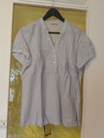 Bluse Sommer Damen Gr. 44 blau/weiß gestreift Yessica (C&A) Bochum - Bochum-Nord Vorschau