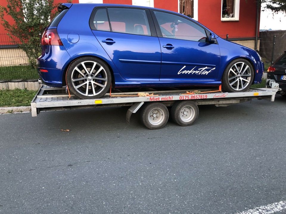 Pkw Anhänger Trailer Fahrzeugtransporter Auto Transporter Mieten in Adorf-Vogtland