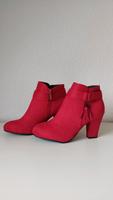 Ankle Boots Stiefelette Schuhe Damen rot Größe 39 Neu Sachsen - Plauen Vorschau