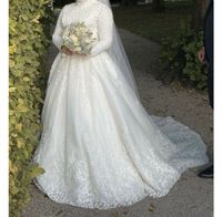 Brautkleid mit Spitze und feinen Perlen (Türkei Kleid) Aubing-Lochhausen-Langwied - Aubing Vorschau