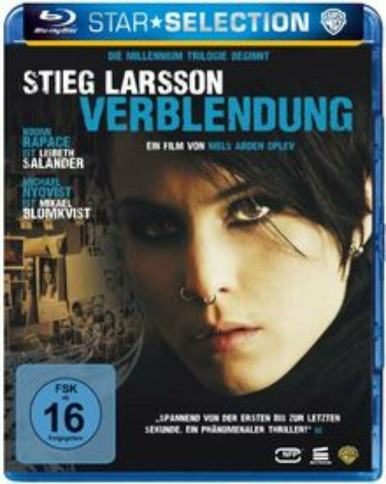 Verblendung ( Medium Blu-Ray ) FILM mit Rapace, Noomi, Nyqvist, in München