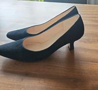 Neu Gabor 38 Schuhe Wildleder Pumps  schwarz Schleswig-Holstein - Reinbek Vorschau