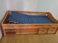 Erhöhtest Einzelbett mit Staukästen, ohne Matratze Niedersachsen - Bomlitz Vorschau