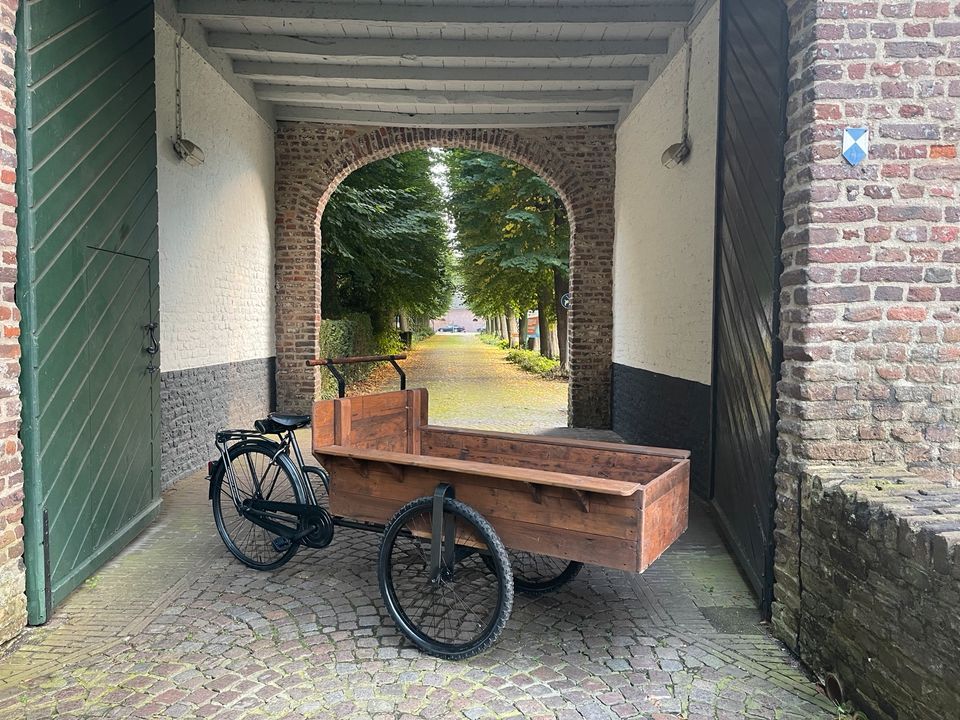 Coffee Bike Food Bike Bakfiets Marktstand Messe Verkaufsstand in Mönchengladbach